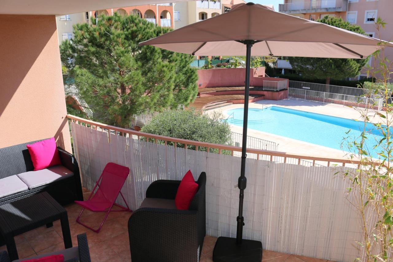 Coeur De Frejus, 3 Pièces Climatisé Avec Piscine, Terrasse, Barbecue Fréjus